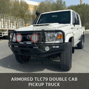 Armored TLC 79 Double Cabin Pickup